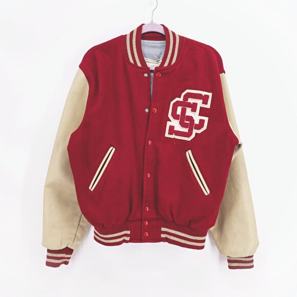 Vintage USC Letterman Jacket - Picture 1 of 14